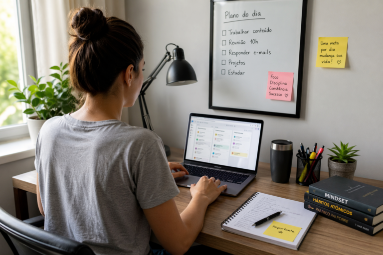 Como aumentar sua produtividade mesmo trabalhando em casa