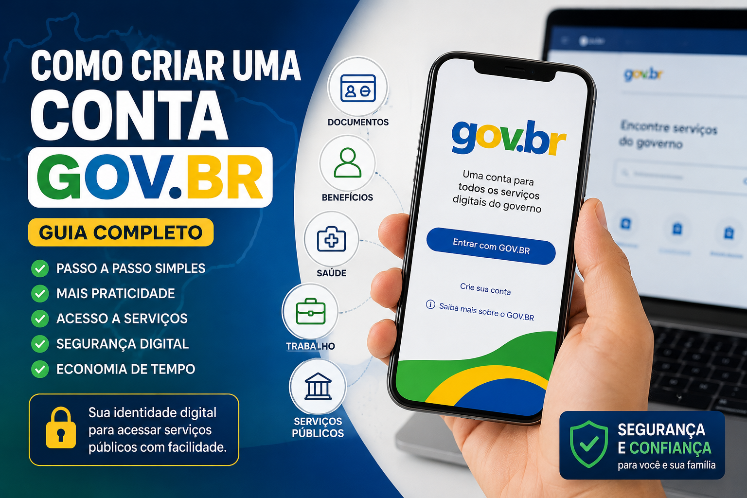 Como Criar uma Conta GOV.BR em 2026 Guia Completo para Acessar Serviços Digitais